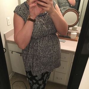 Sz med motherhood maternity blouse